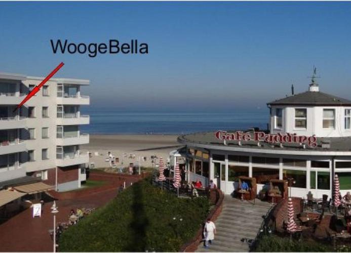 Woogebella - Traumblick Auf Die Nordsee Wangerooge Dış mekan fotoğraf